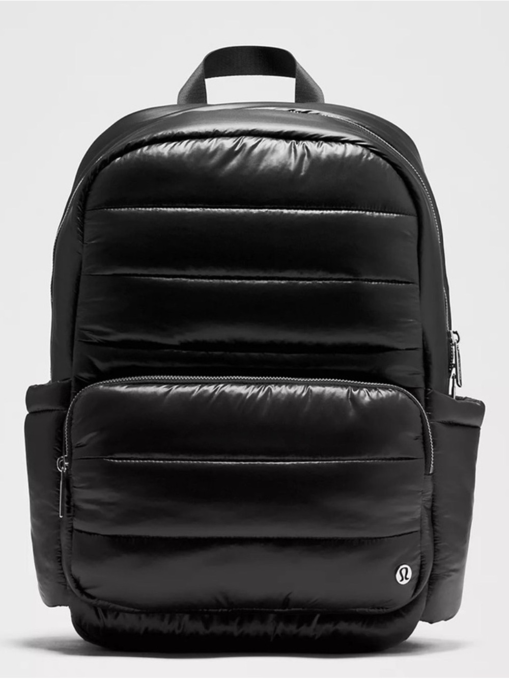 lululemon athletica Black Quilted Puffer Backpack